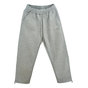 末班车深秋2025男大童针织直筒运动裤青少年学生加厚抽绳休闲卫裤