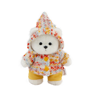 TeddyTales莉娜熊毛绒挂件新年帽衫小熊玩偶包挂送男女生公仔礼物