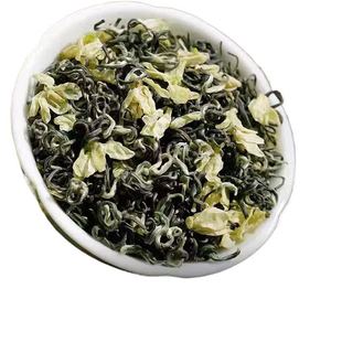 精品茉莉飘雪 特级茉莉花茶高山正宗茶叶茉莉花茶浓香精美罐子装