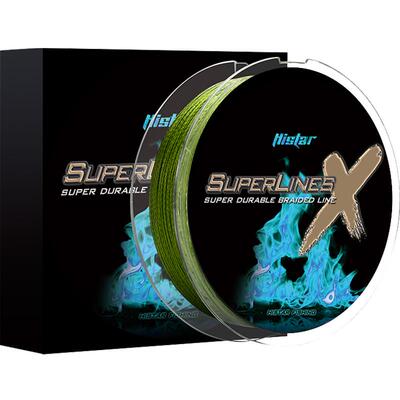 哈斯达大力马鱼线100米防咬海钓