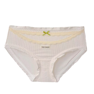 奶芙软边~女生可爱高级内裤女高颜值7a级抗菌绝美中腰女士三角裤