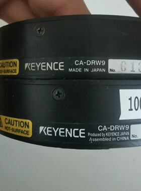 议价KEYENCE CA-DRW9 白色环形光源 成色如图 功能