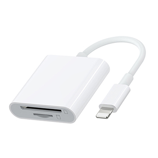 手机读卡器SD卡ccd储存卡汽车载行车记录仪适用苹果手机读取TF卡视频图片转存U盘数据线内存卡小米华为安卓