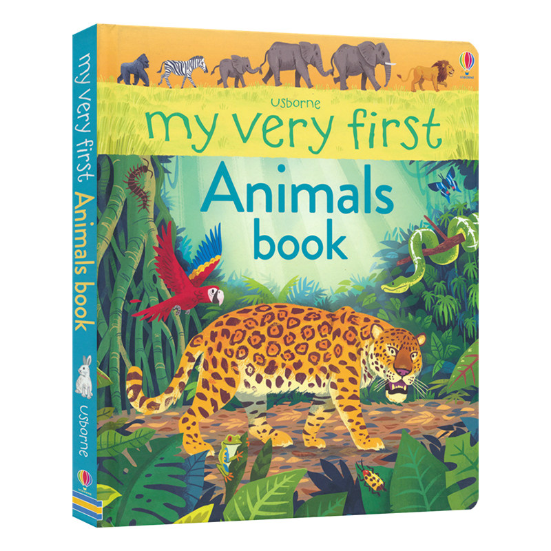 Usborne My Very First Book Animals Castles 尤斯伯恩 幼儿启蒙科普书 动物 城堡  事物认知 百科入门 英文原版进口儿童图书