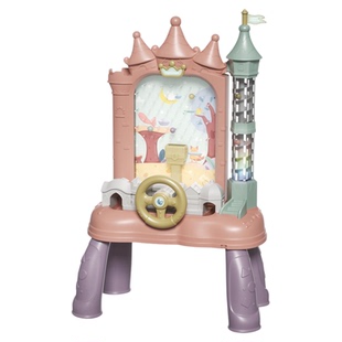 儿童接豆豆电动别墅屋亲子互动桌游专注力训练接球游戏机益智玩具