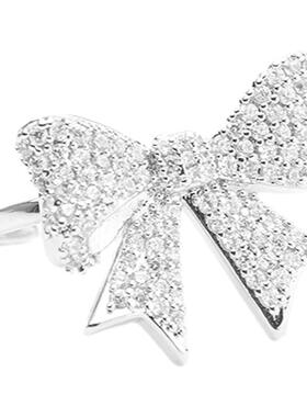 SeiCarinaY满钻开口戒指简约女