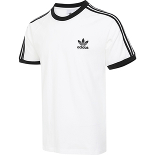 adidas阿迪达斯三叶草春季男子运动休闲圆领短袖T恤KB2460