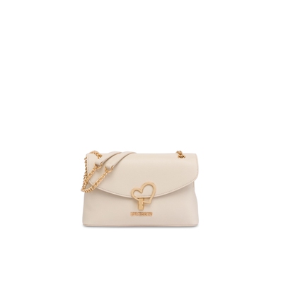 【季末特惠】Love Moschino 2026早春女士爱心锁扣斜挎链条包