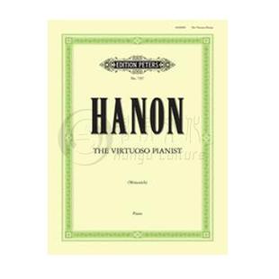 哈农钢琴练指法 附补充练习 英文版 新版 Peters原版乐谱 Hanon Otto Weinreich Lehrmaterial for piano EP7357