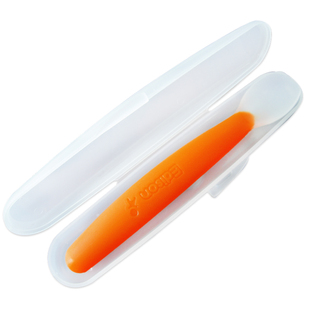 韩国Edison爱迪生婴幼儿硅胶勺辅食勺宝宝新生儿软头喂水吃饭餐具