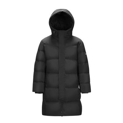 森马宽松四防外套厚长款羽绒服男