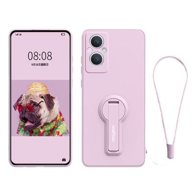 oppoa96液态硅胶支架手机壳