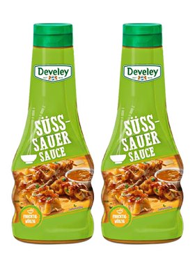 德国进口德维利酸甜酱250ml×2瓶