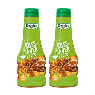 德国进口德维利酸甜酱250ml*2炸鸡薯条烧鹅烧烤烤鸭蘸酱