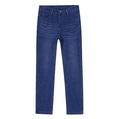 金盾宽松直筒牛仔裤男2025夏季新款高端男裤休闲弹力中年薄款长裤