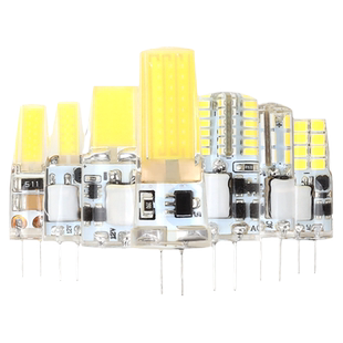 g4灯珠led插脚低压12v水晶灯插泡220v超亮g9光源镜前灯节能小灯泡