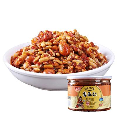 龙泽香五仁油辣椒酱花生