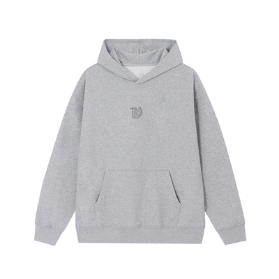 TIRED美式潮流简约毛圈连帽卫衣