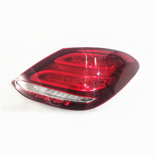 适用W204奔驰C级W205后尾灯C180刹车灯C200LED尾灯C260 C300超亮