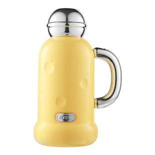 爱仕达保温杯女大容量316L不锈钢水壶办公室泡茶水杯高颜值芝士壶