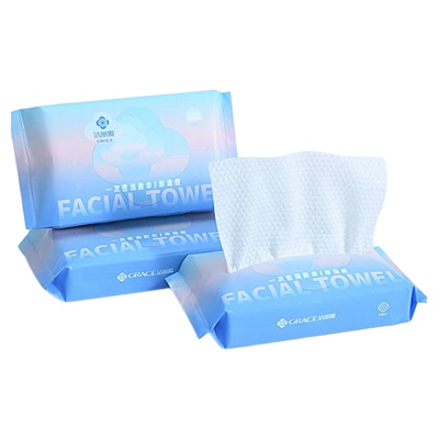 洁丽雅一次性旅行抽取式洗脸巾