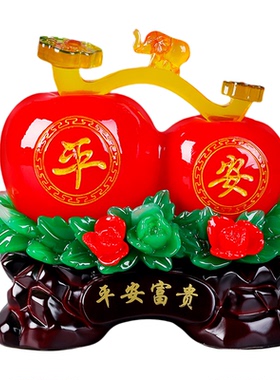 乔迁新居平安富贵摆件
