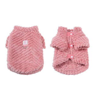 猫咪衣服冬装加绒加厚棉袄宠物保暖布偶德文英短银渐层小猫服装