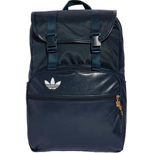 Adidas/阿迪达斯正品三叶草男女实用翻盖运动双肩背包JC8326