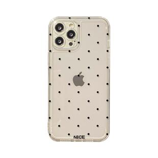 benefit简约纯色黑白波点17适用于iphone16promax苹果15PRO手机壳13新款14套12创意11软壳xsmax硅胶xr防摔8p