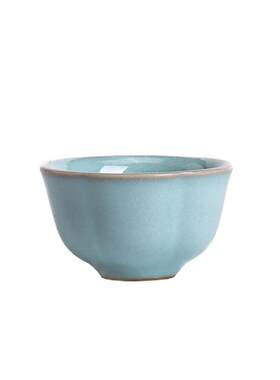 陶瓷大师汝窑开片手工主人杯单杯
