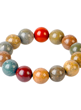 月球陨石多宝手串16mm太空宝石个性礼气质百搭简约天然手工原石真