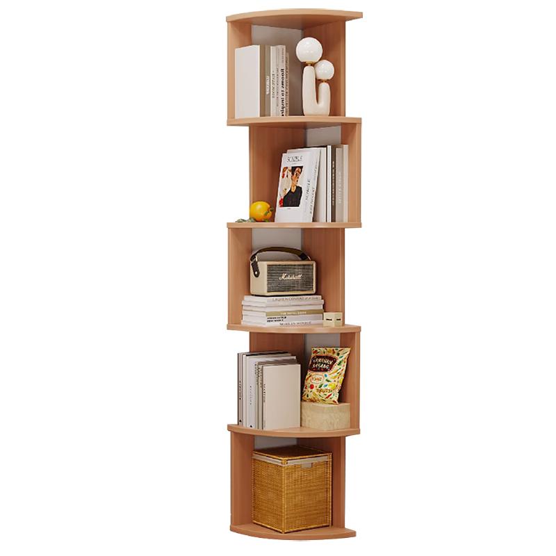 实木转角书柜拐角书架飘窗柜角柜北欧客厅卧室现代简约置物架落地