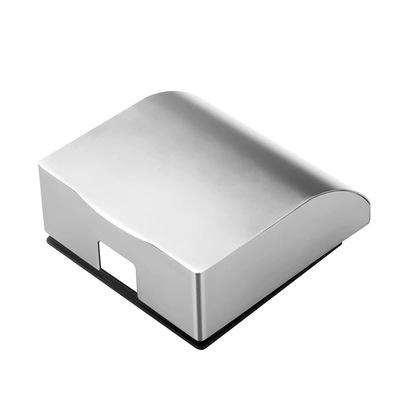 厨房开关插座耐高温防火不锈钢保护盖罩86型暗装螺丝款户外防水盒