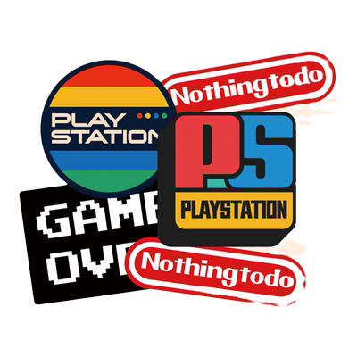 SkinAT游戏主题小贴纸防水小贴纸