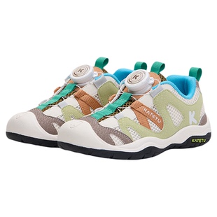 卡特兔童鞋儿童运动鞋2026年春季新品旋钮扣防滑耐磨透气溯溪鞋