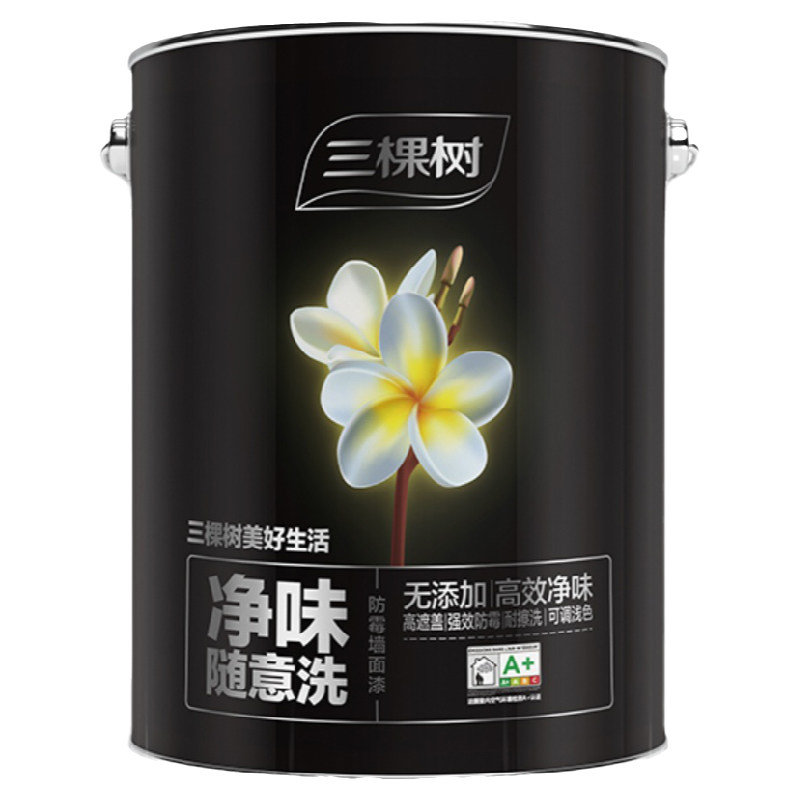 门店同款/三棵树美好生活/美好生活悦享家内墙乳胶漆