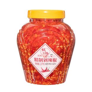 坛坛乡精制剁辣椒2.3kg剁椒湖南特产自制农家鱼头剁椒酱坛坛香