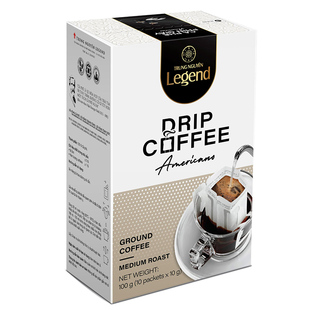 越南挂耳咖啡Legend美式无蔗糖挂耳黑咖啡中原传奇原装进口咖啡粉