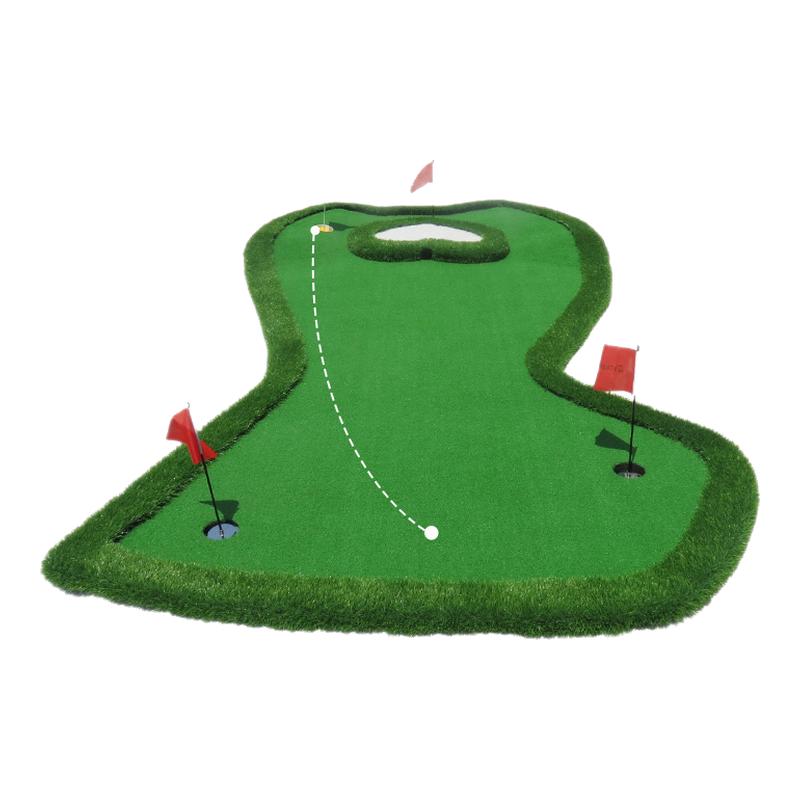BCGOLF高尔夫果岭室内外练习毯自带坡度推杆果岭练习器训可练定制