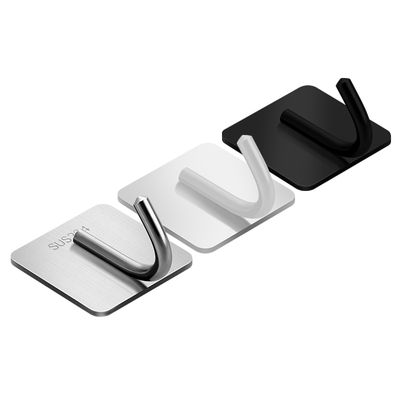 承重力强不锈钢衣钩嘉狐免打孔