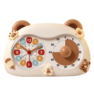 儿童计时器闹钟时钟三合一小学生自律神器学习专用时间管理倒定时