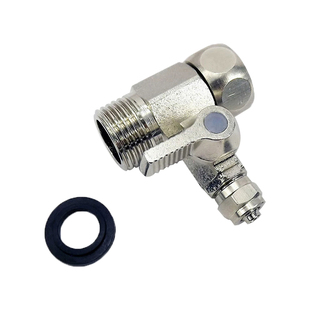 三分连体活结进水三通球阀4分进转3分管净水器纯水机接头434一体