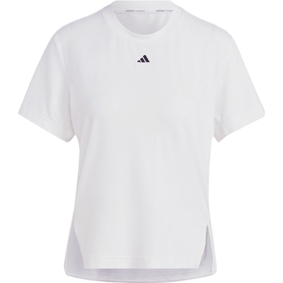 优购Adidas阿迪达斯女装上衣训练运动健身圆领短袖T恤HS8108