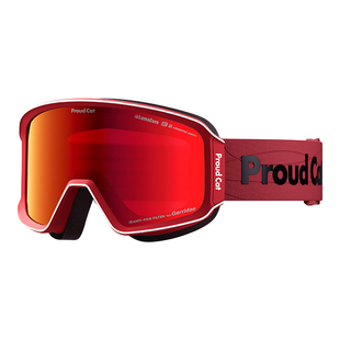 Proudcat骄傲的猫滑雪眼镜专业超轻雪镜雪地护目镜装备男女防雾风