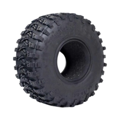 1.9寸114mm*40mm轮毂攀爬车轮胎胎皮1/10模型车通用trx4 SCX10D90