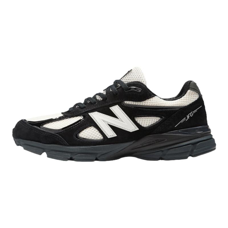 Joe Freshgoods x New Balance NB990V4男款米黑跑步鞋U990JR4