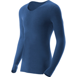 德绒男士保暖内衣套装无痕自发热秋衣秋裤线衣裤加绒衬衣裤棉毛衫