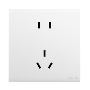 罗格朗开关插座面板简悦16a安多孔5五孔嵌入式内嵌式一开家用电源