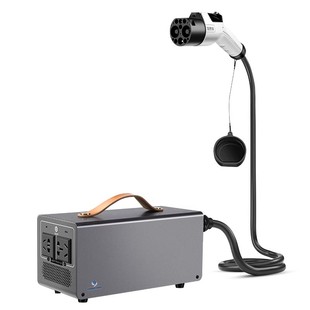 新能源电动汽车九孔直流放电枪取电器理想特斯拉外放电枪户外露营