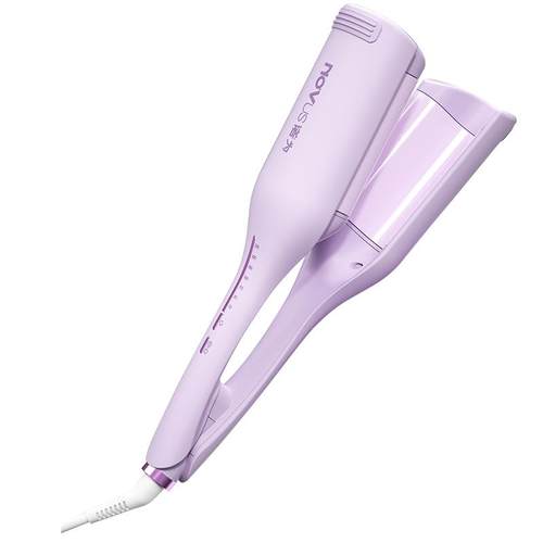 NOVUS诺为蛋卷头卷发棒36mm32水波纹深V蛋卷棒负离子夹板卷发神器